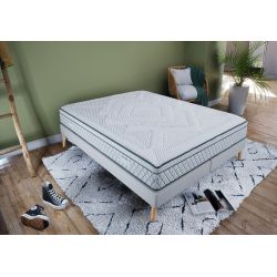 Matelas Aruna Himalaya avec 7 zones de confort pour un soutien optimal et un confort dynamique