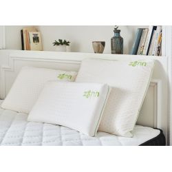 Sleep peacefully with the Zenn Rectangle natural latex pillow by Simply Green®
