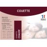 Couette Ushuaïa® 300g : douce et anti-acariens, garnissage en fire