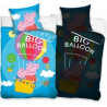 parure de lit PEPPA PIG  glow in the dark